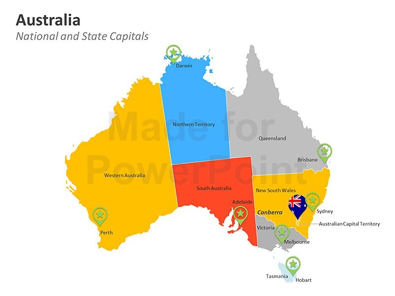 Australian States And Capitals - ClipArt Best