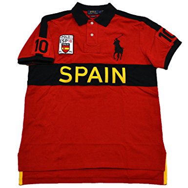 Polo Ralph Lauren Mens Big Pony Spain Custom Fit Mesh Polo Shirt ... -  ClipArt Best - ClipArt Best