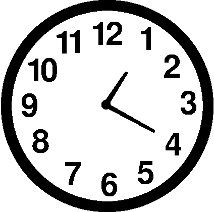 Digital And Analog Clock Model - ClipArt Best