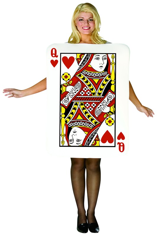 Red Queen of Hearts Playing Card Costume fancy dress - ClipArt Best ...