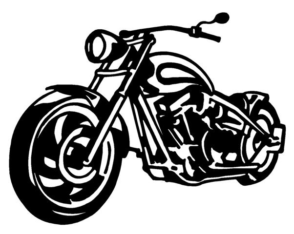 Chopper | Motorcycle Decals Stickers - ClipArt Best - ClipArt Best