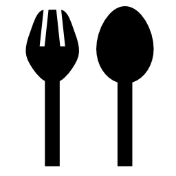 Fork and spoon silhouettes of - Free Clipart Images - ClipArt Best ...