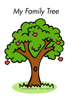 Blank Family Tree For Kids - ClipArt Best
