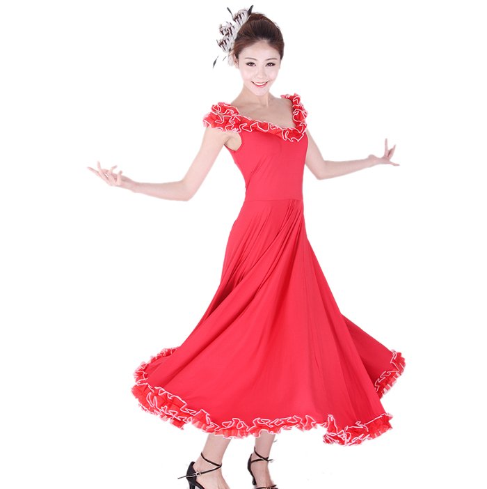 dresses for Picture - More Detailed Picture about ballroom dance ...