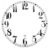 Clock Dial Template - ClipArt Best