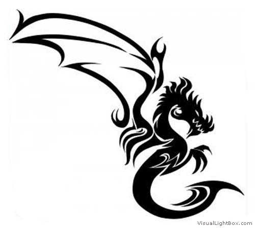 Tattoo Dessin Dragon FACILE - ClipArt Best