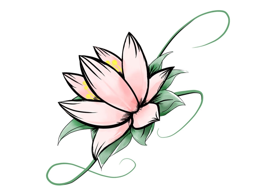 Simple Flower Drawing Designs