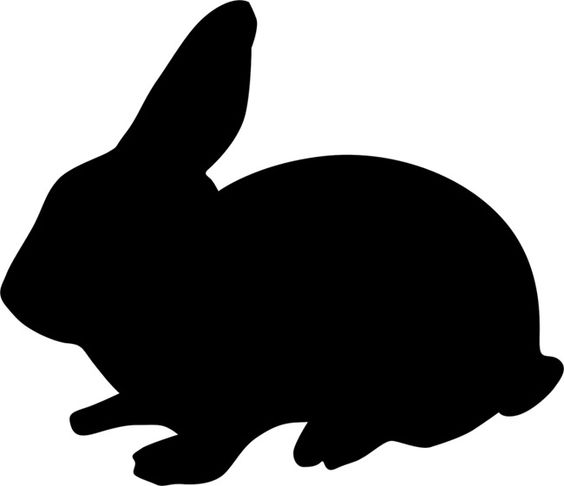 Rabbit Stencil - ClipArt Best