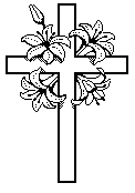 Easter Black And White Religious - ClipArt Best