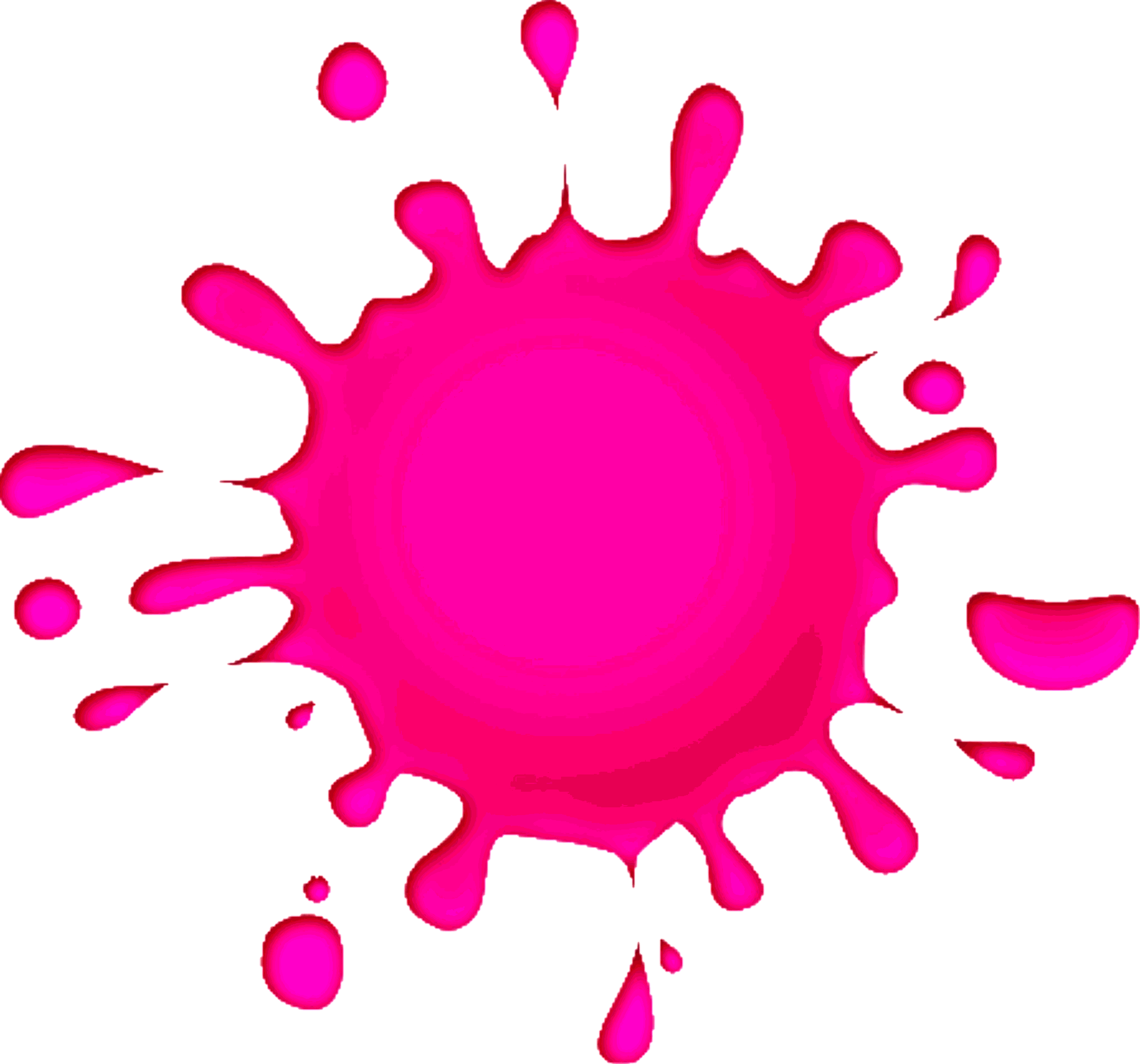 Clipart Pink Paint Splatter Pink Out Clip Art Library - vrogue.co