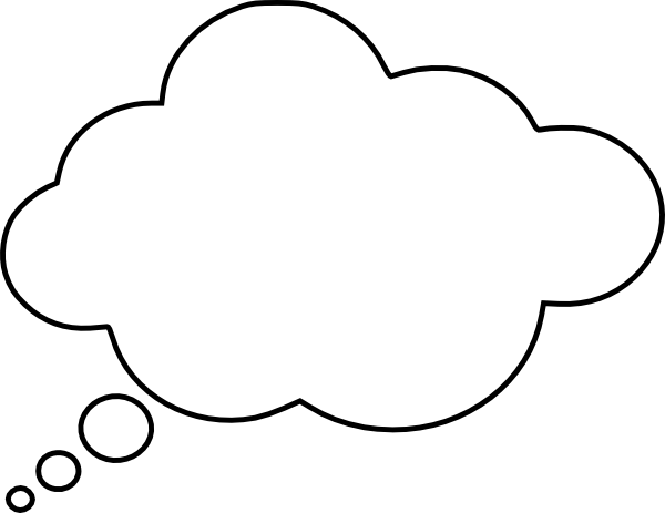 Thought Cloud Vector - ClipArt Best