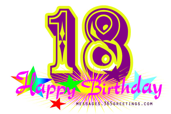 18th Birthday Wishes - Messages, Wordings and Gift Ideas - ClipArt Best ...