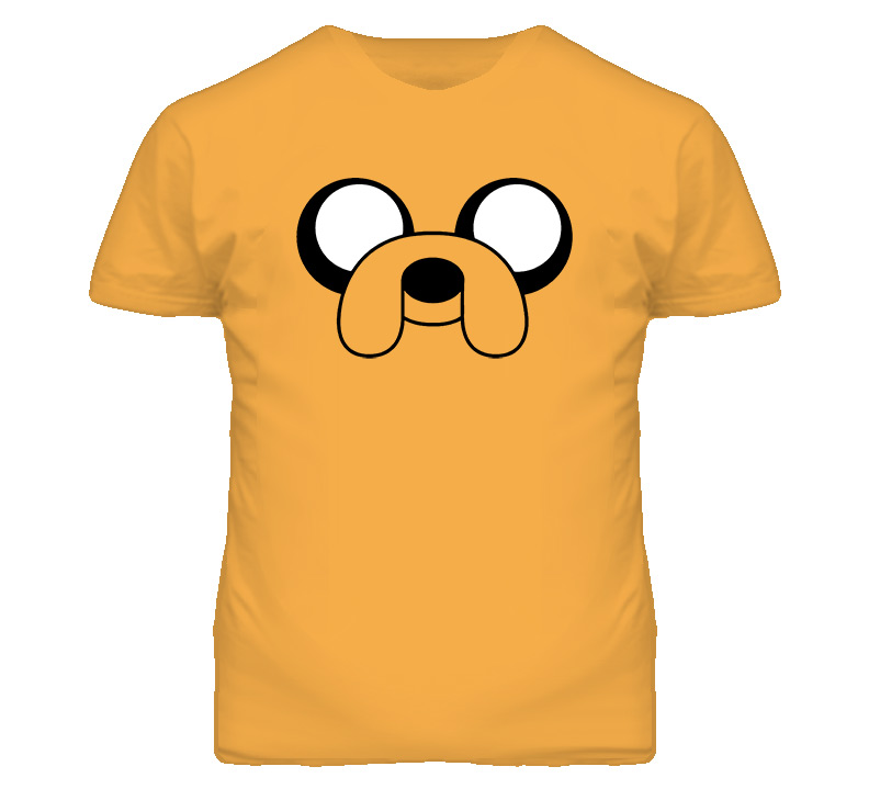 Jake The Dog Adventure Time Full Face Cartoon TV T Shirt - ClipArt Best ...