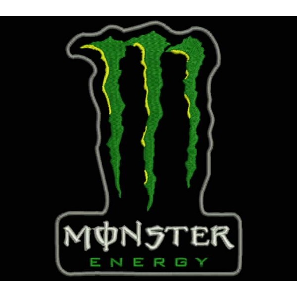 Parche Bordado MONSTER ENERGY - PARCHES Y BORDADOS - ClipArt Best ...