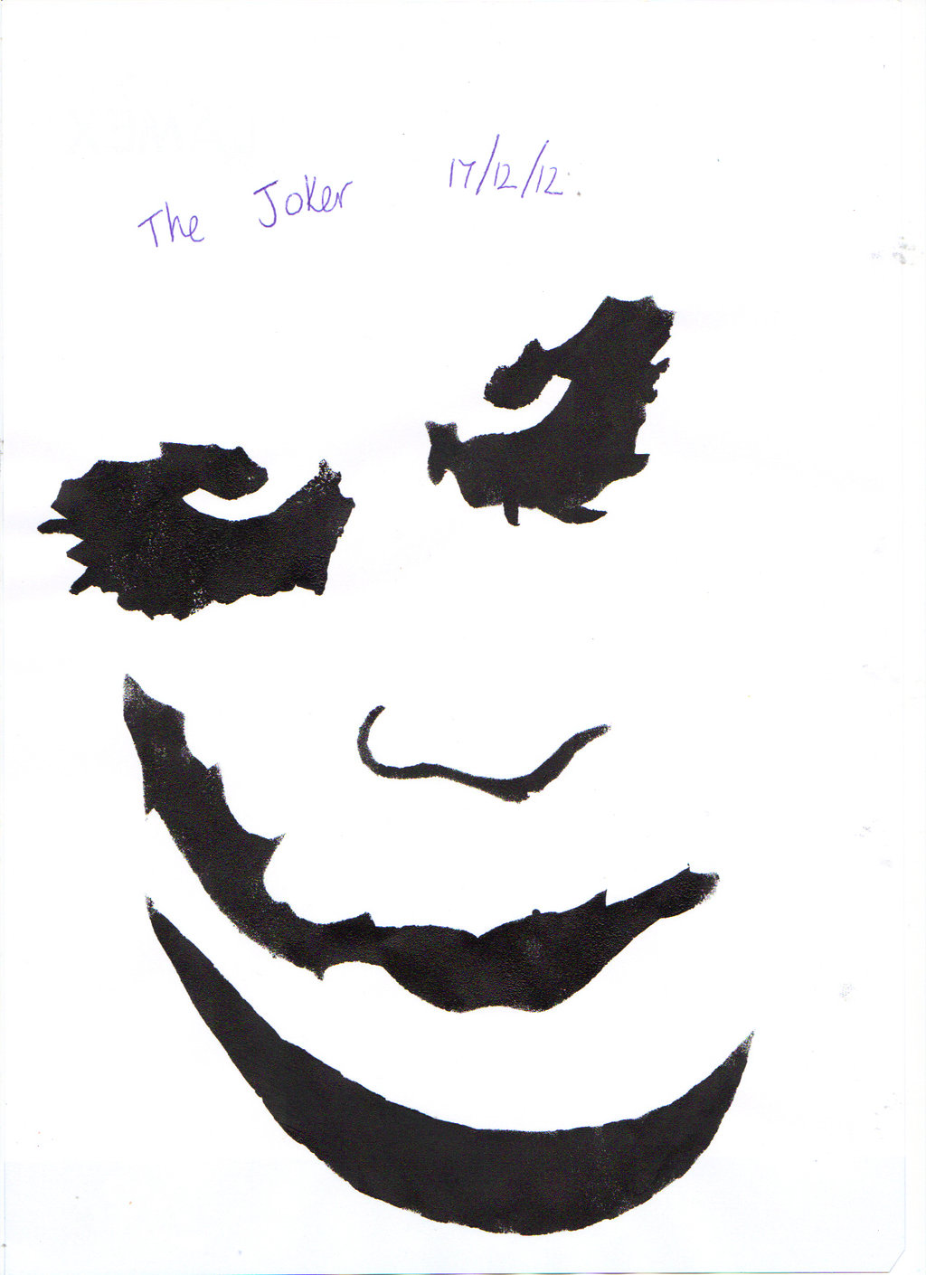 Home-made stencil of the Joker - ClipArt Best - ClipArt Best