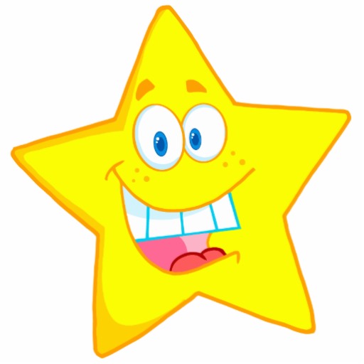 Star Cartoon Photo ~ Star Cartoon Smiley Clipart Face Cute Stars ...