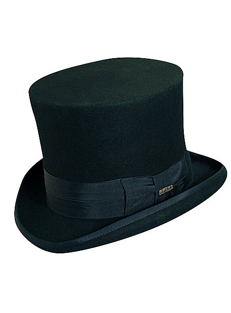 Scala Hats Top Hat Wool Felt WF567 Black - ClipArt Best - ClipArt Best