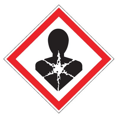 GHS Coated-Paper Pictogram Labels - Health Hazard from Emedco.com ...