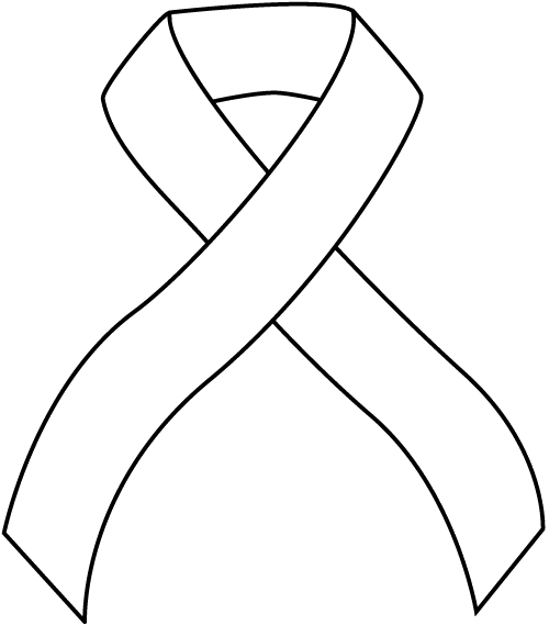 Breast Cancer Ribbon Stencil - ClipArt Best