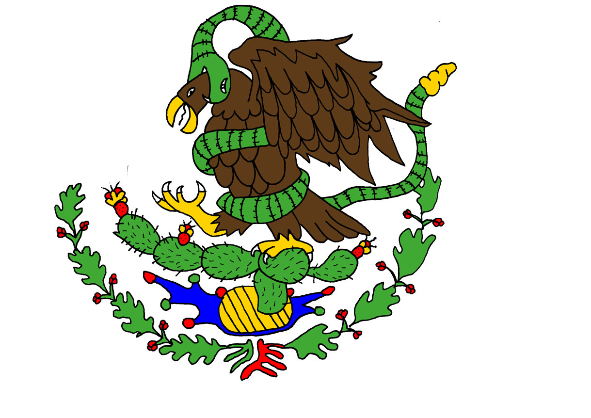 Mexican Flag Logo - ClipArt Best
