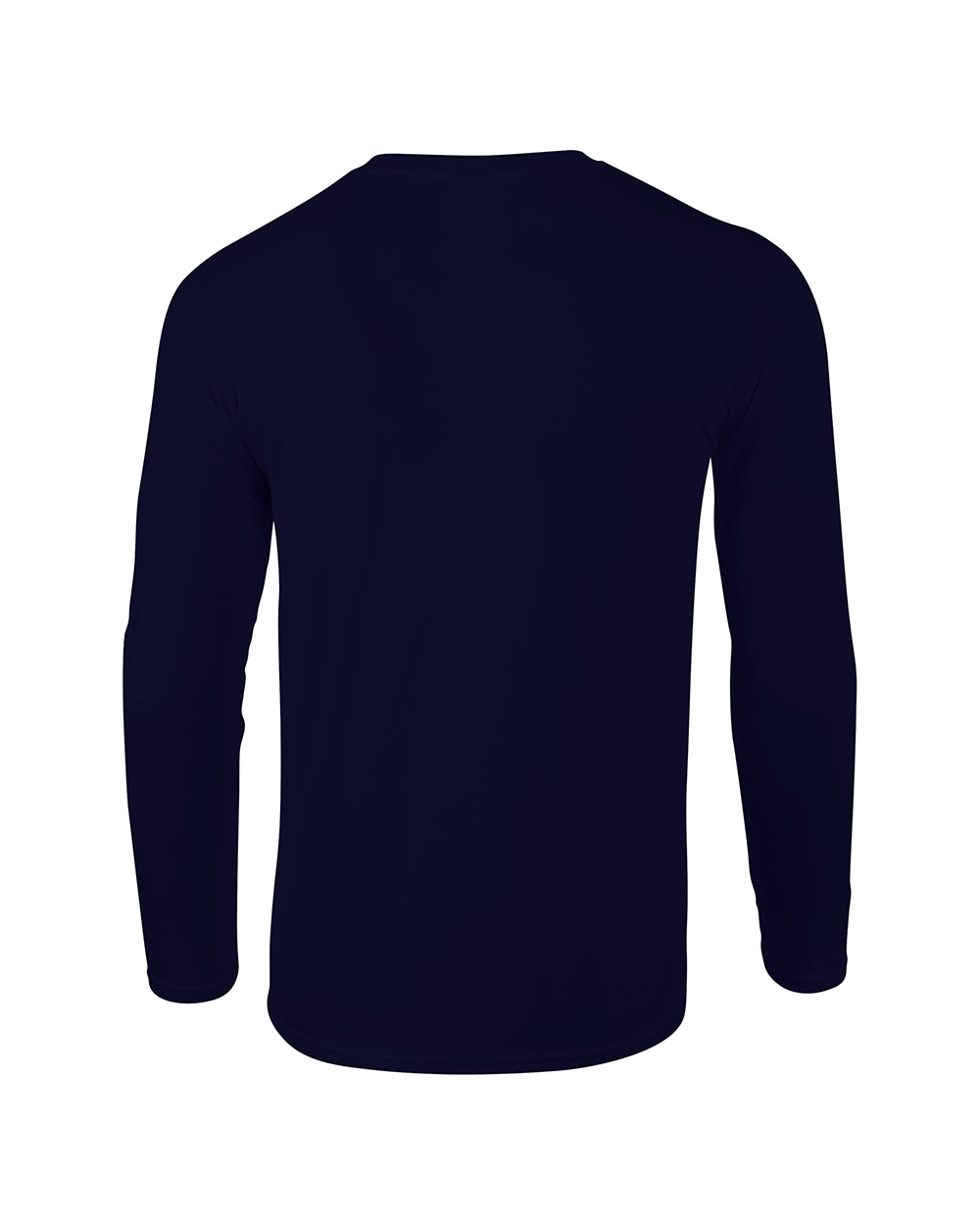 Brand Connect | Gildan Premium Cotton Long Sleeves T-Shirt Navy Blue ...