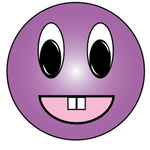 Purple Smiley Face - ClipArt Best