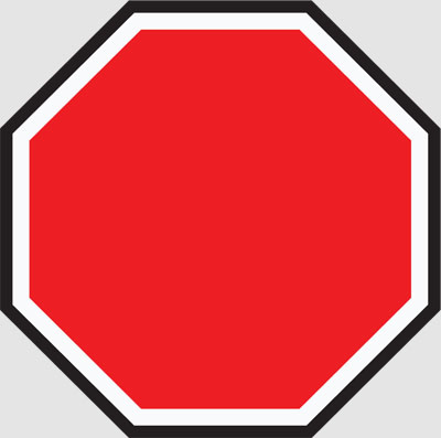 Stop Road Sign - ClipArt Best