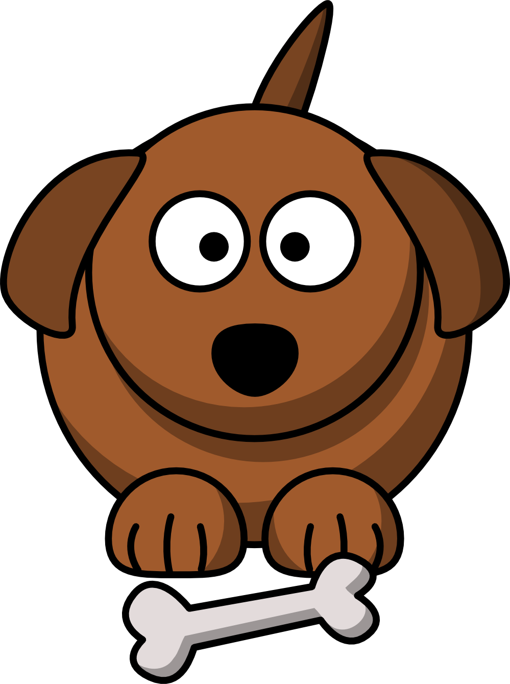 cartoon dog animal SVG