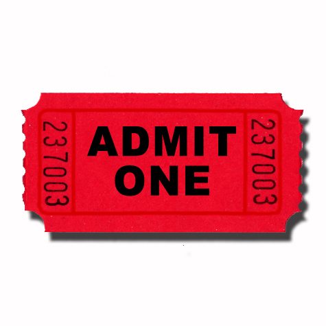 Admit One Roll Tickets - Doolins - ClipArt Best - ClipArt Best