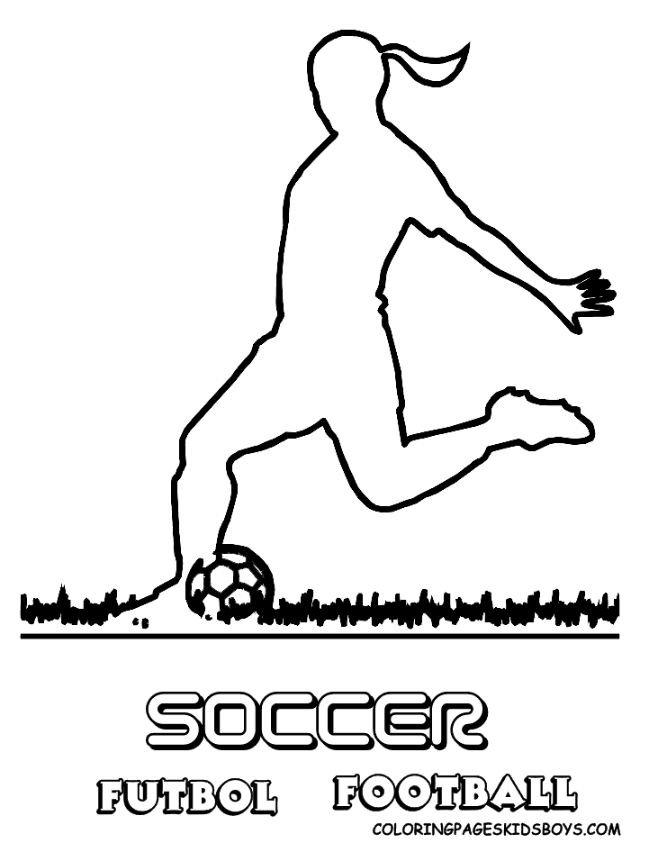 Girls Sports Coloring | Girls Sports | Soccer | Free | Girls ...