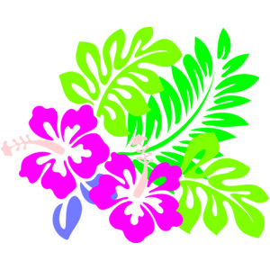 Neon Pink Hibiscus Flower Clip Art - ClipArt Best - ClipArt Best ...