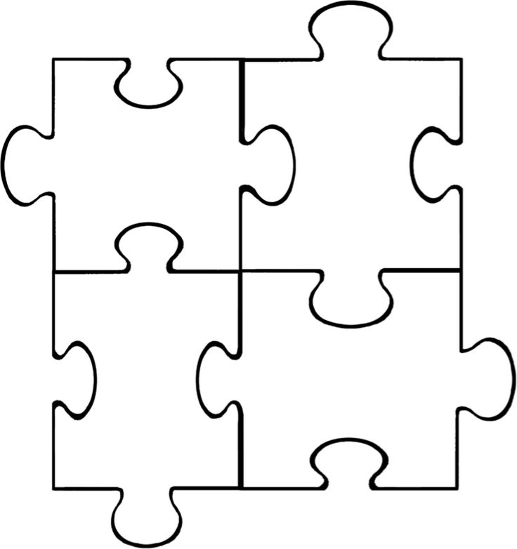 Jigsaw Template - ClipArt Best