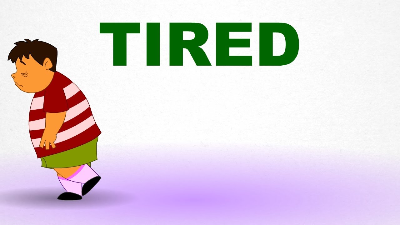 Being tired he. Карточка tired. Tired картинка. Tired на английском для детей. Tired картинка для детей.