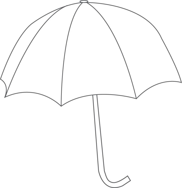 Umbrella Cutout - ClipArt Best