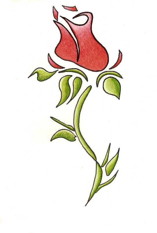 Rose Tribale - ClipArt Best