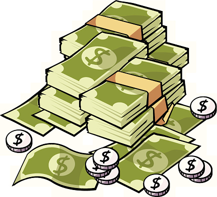 Pile Of Money Cartoon - ClipArt Best