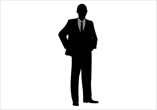 Walking Man Silhouette - ClipArt Best