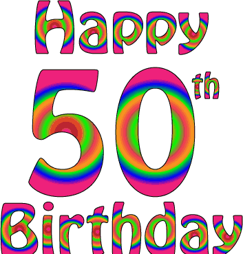 Happy 50th Birthday Images - ClipArt Best