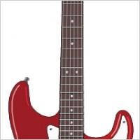 Fender Stratocaster Guitar clip art Vector clip art - Free vector ...