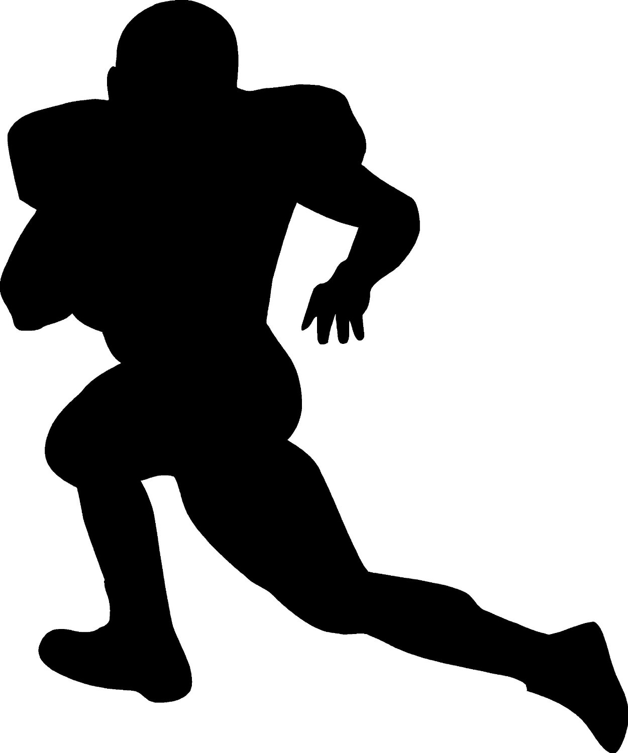 Football Silhouette Clip Art - ClipArt Best - ClipArt Best