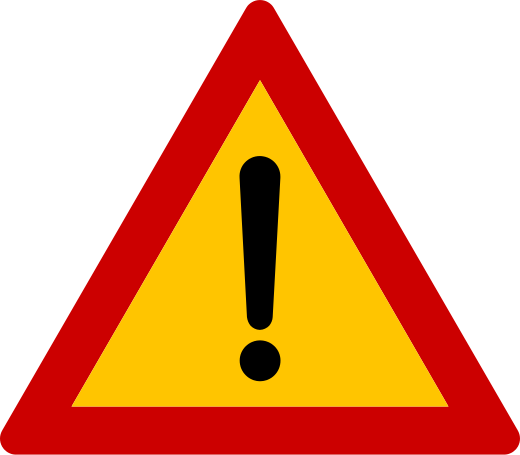 Danger Road Signs - ClipArt Best