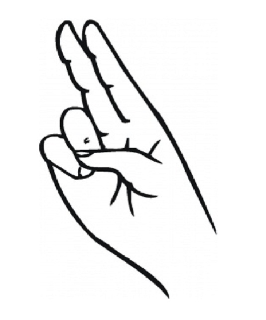 Hands Colouring - ClipArt Best