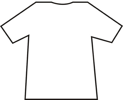 Best Photos of Blank T-Shirt Outline - Blank T-Shirt Outline ...