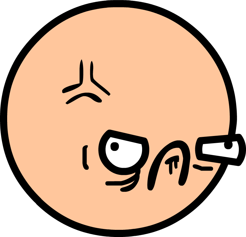 0 Result Images of Angry Face Png Cartoon - PNG Image Collection
