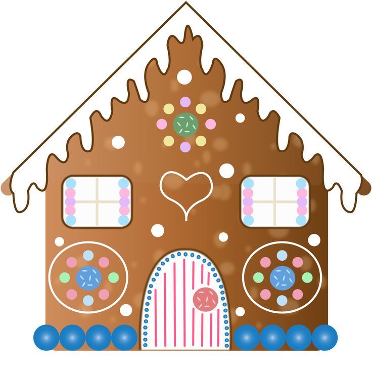 Gingerbread House Clipart - Tumundografico