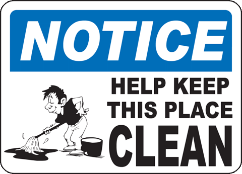 Workshop Signs Keep Clear - ClipArt Best