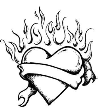 Anivide - Gallery - Anime Pictures - flaming heart. - ClipArt Best ...